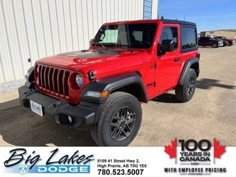 2024 Jeep Wrangler Sport S 2 Door-Black Freedom Hard Top-Mopar 1941 Hood Decal 