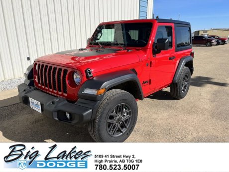 2024 Jeep Wrangler Sport S 2 Door-Black Freedom Hard Top-Mopar 1941 Hood Decal 