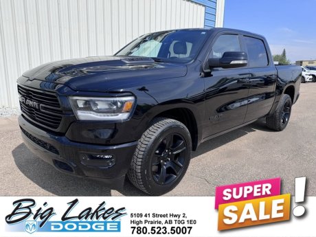 2022 Ram 1500 Sport Crew Cab-GT Package-Sport Hood-Console Shifter-Nav 