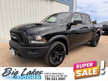 2022 Ram 1500 Classic Warlock-Nav-Sport Hood-Remote Start-Hitch-20 Inch Black Rims 