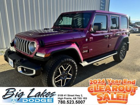 2024 Jeep Wrangler Sahara 4 Door 4x4 3.6L Pentastar V6 Engine 