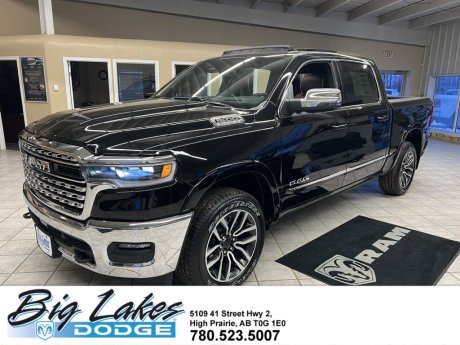 2025 Ram 1500 Limited Crew Cab 4x4 Short Box-Panoramic Sunroof-Ram Boxs 