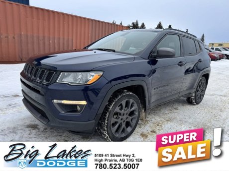 2021 Jeep Compass 80th Anniversary Edition-Heated Leather Seats-Remote Start-A 