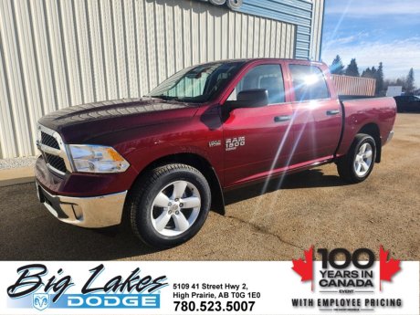 2024 Ram 1500 Classic Tradesman Crew Cab-Hemi V8-20 Rims-Chrome Package 