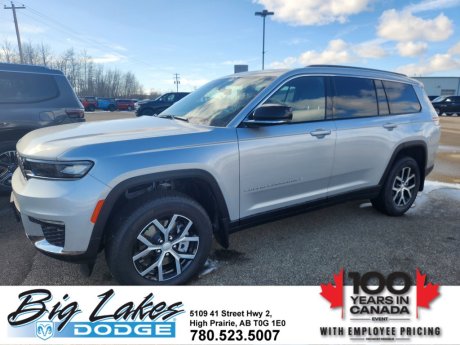 2025 Jeep Grand Cherokee L Limited-Trailer Tow Package-Paint Protection Film-Sunroof 