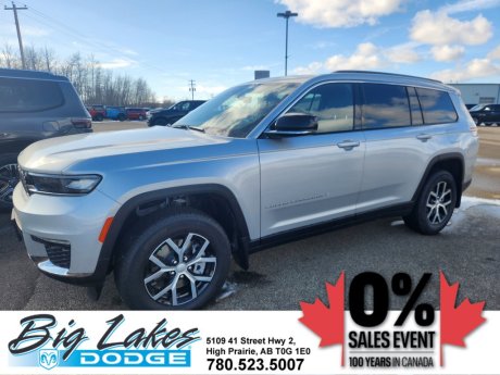 2025 Jeep Grand Cherokee L Limited-Trailer Tow Package-Paint Protection Film-Sunroof 
