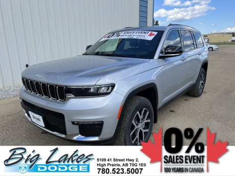 2025 Jeep Grand Cherokee L Limited-Trailer Tow Package-Paint Protection Film-Sunroof 