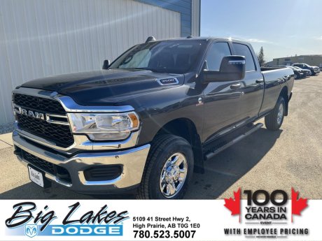 2024 Ram 3500 Tradesman Crew Cab 4x4-Cummins Diesel-Chrome Wheels 