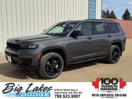 2025 Jeep Grand Cherokee L Altitude-Trailer Tow Package-Side Steps-Power Gate 