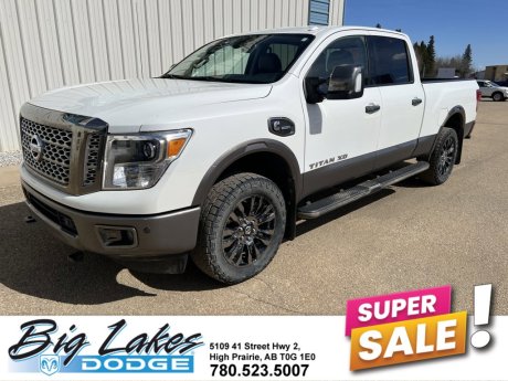 2018 Nissan Titan XD Platinum Reserve-Cummins Diesel-Heated Leather Seats 