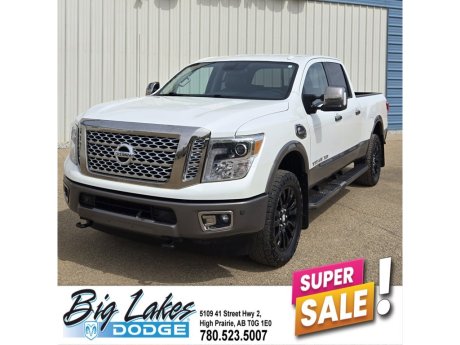 2018 Nissan Titan XD Platinum Reserve-Cummins Diesel-Heated Leather Seats 