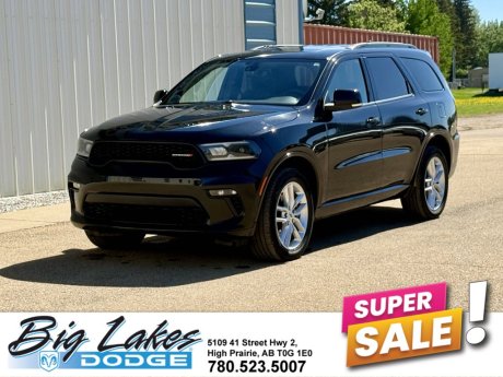 2022 Dodge Durango GT All Wheel Drive-Trailer Tow Group-Heated Leather Seats 