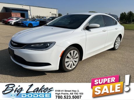 2016 Chrysler 200 LX-9-Speed Automatic Transmission-Block Heater 