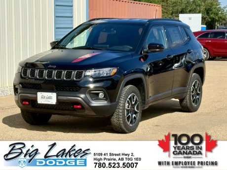 2025 Jeep Compass Trailhawk-Park Assist-Off–Road Suspension-Auto High–Beam 