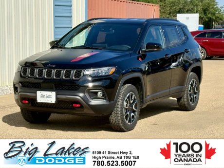 2025 Jeep Compass Trailhawk-Park Assist-Off–Road Suspension-Auto High–Beam 