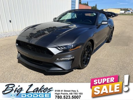 2018 Ford Mustang EcoBoost Premium-Power Convertible Top- LED Headlights 