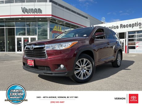 2016 Toyota Highlander XLE AWD 