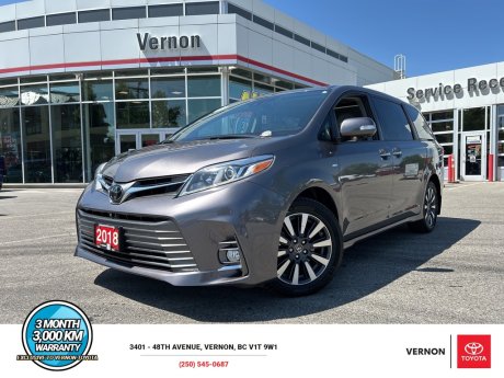 2018 Toyota Sienna LIMITED AWD 