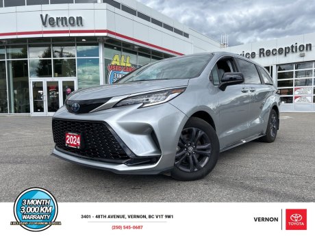 2024 Toyota Sienna Hybrid XSE AWD 