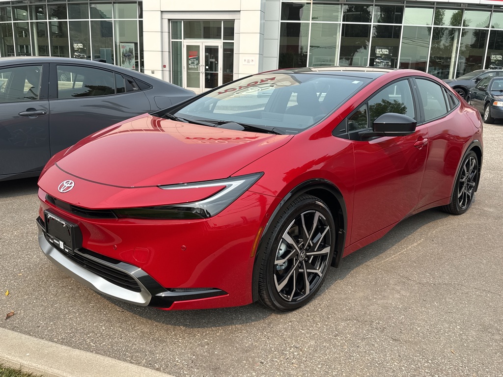 Supersonic Red 2026 Toyota Prius Plug-In Hybrid XSE Premium FWD Hatchback Front-Wheel Drive Continuously Variable Transmission