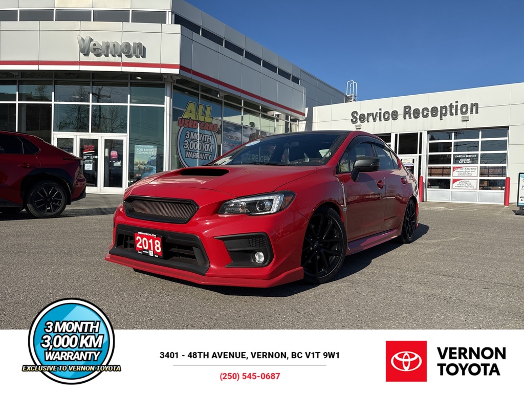 2018 Subaru WRX Limited