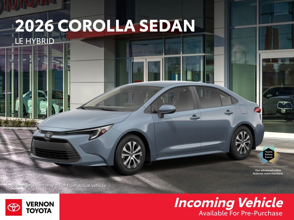 2026 Toyota Corolla Hybrid LE FWD