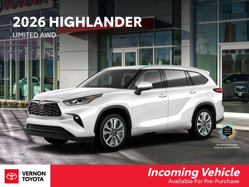 2026 Toyota Highlander Limited AWD