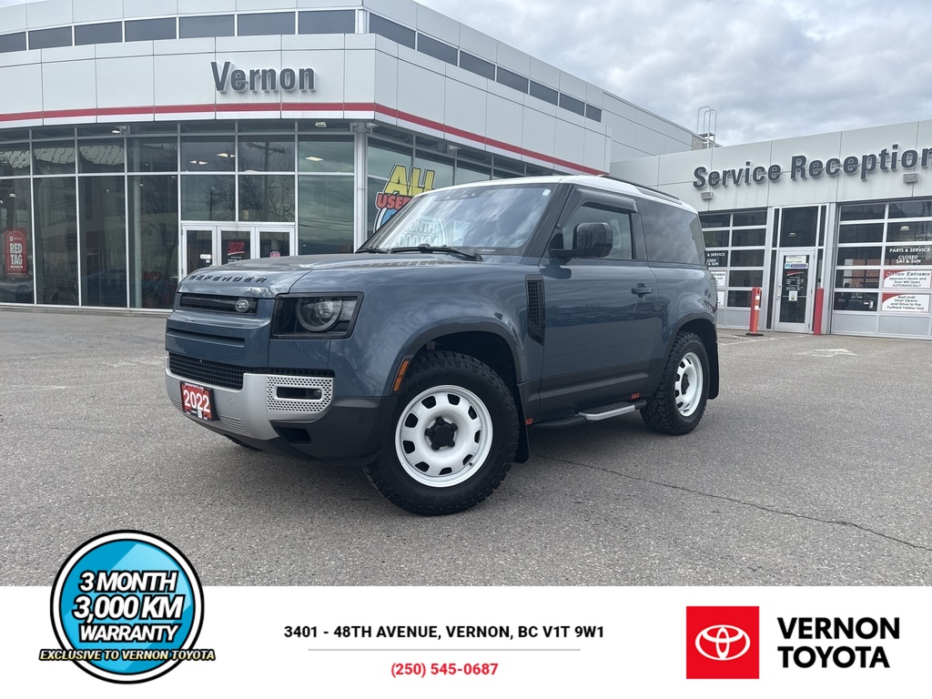 Tasman Blue Metallic 2022 Land Rover Defender 90 S AWD SUV / Crossover All-Wheel Drive Automatic