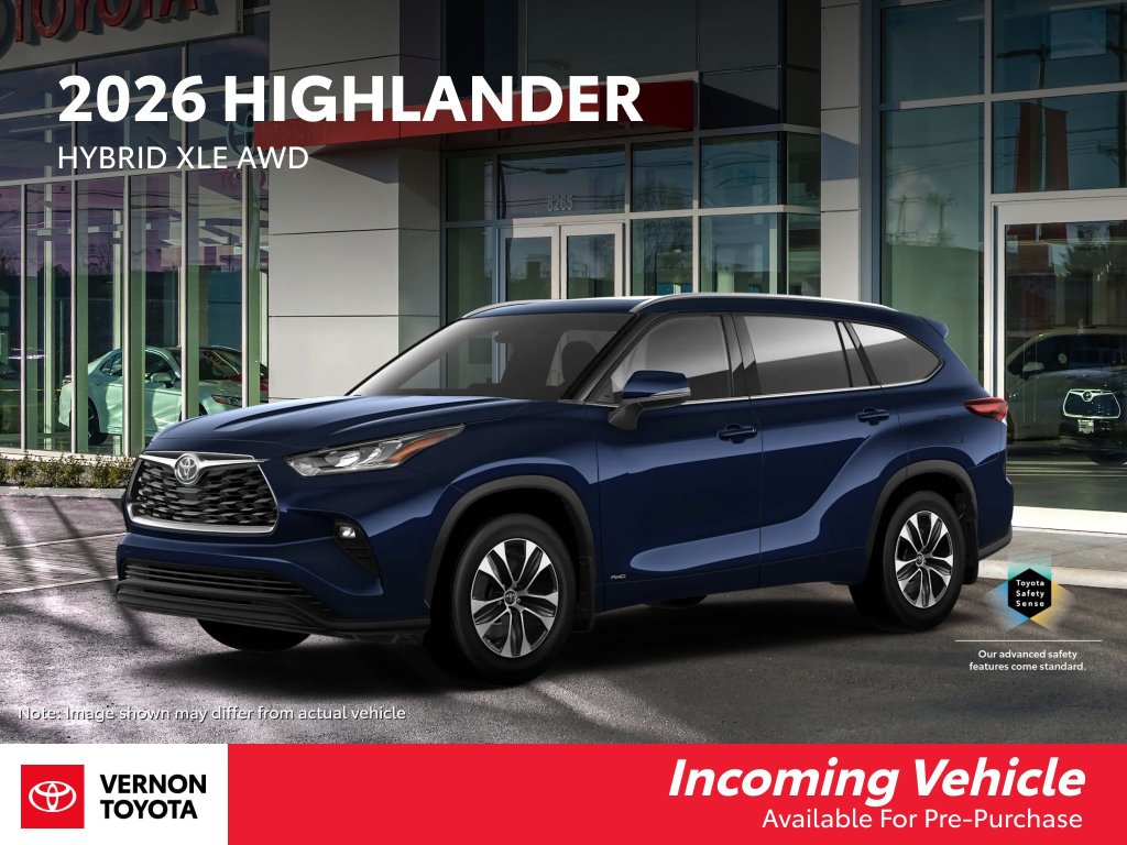 2026 Toyota Highlander Hybrid XLE AWD
