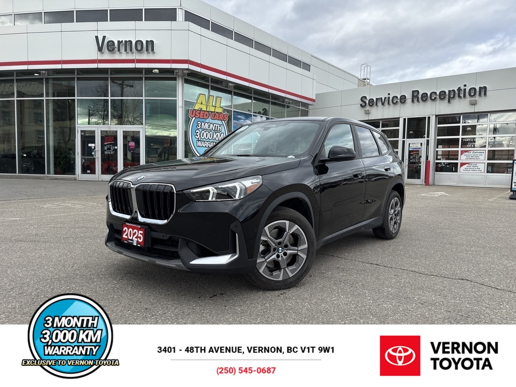 Black Sapphire Metallic 2025 BMW X1 xDrive28i SUV / Crossover All-Wheel Drive Automatic