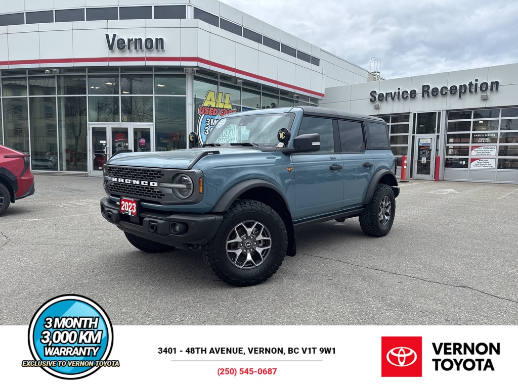 2023 Ford Bronco Badlands Advanced 4-Door 4WD