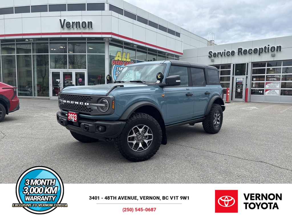 2023 Ford Bronco Badlands Advanced 4-Door 4WD