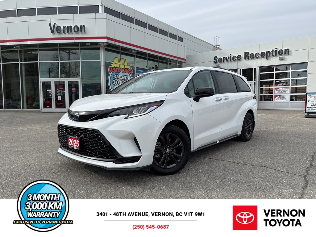 2025 Toyota Sienna XSE 7-Passenger AWD