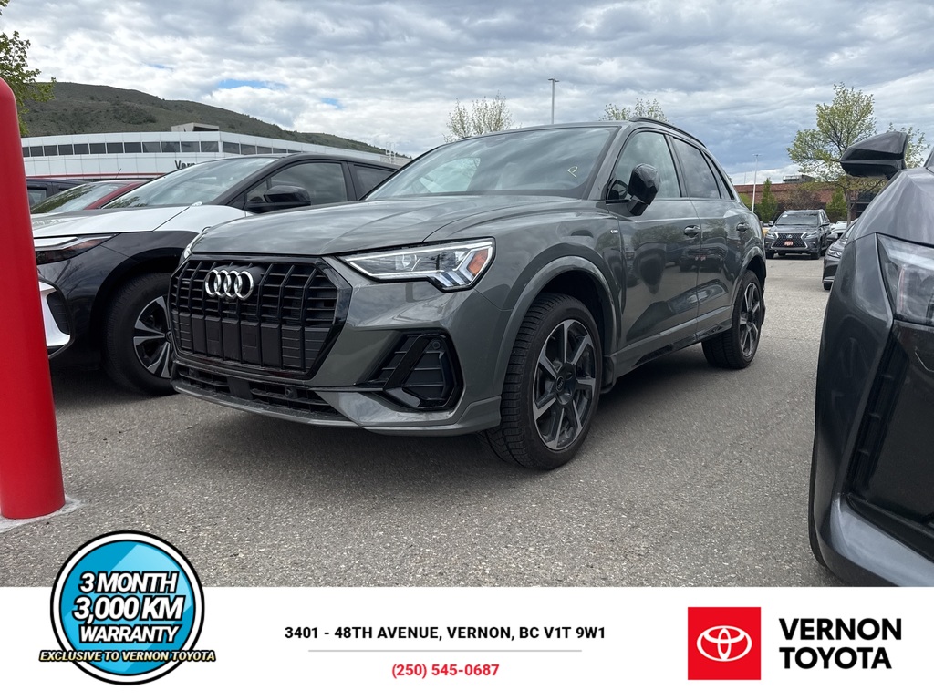 Chronos Gray Metallic 2024 Audi Q3 quattro Technik 45 TFSI SUV / Crossover Automatic