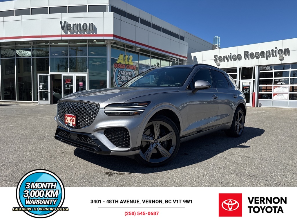 Silver 2023 Genesis GV70 3.5T Sport AWD SUV / Crossover All-Wheel Drive Automatic