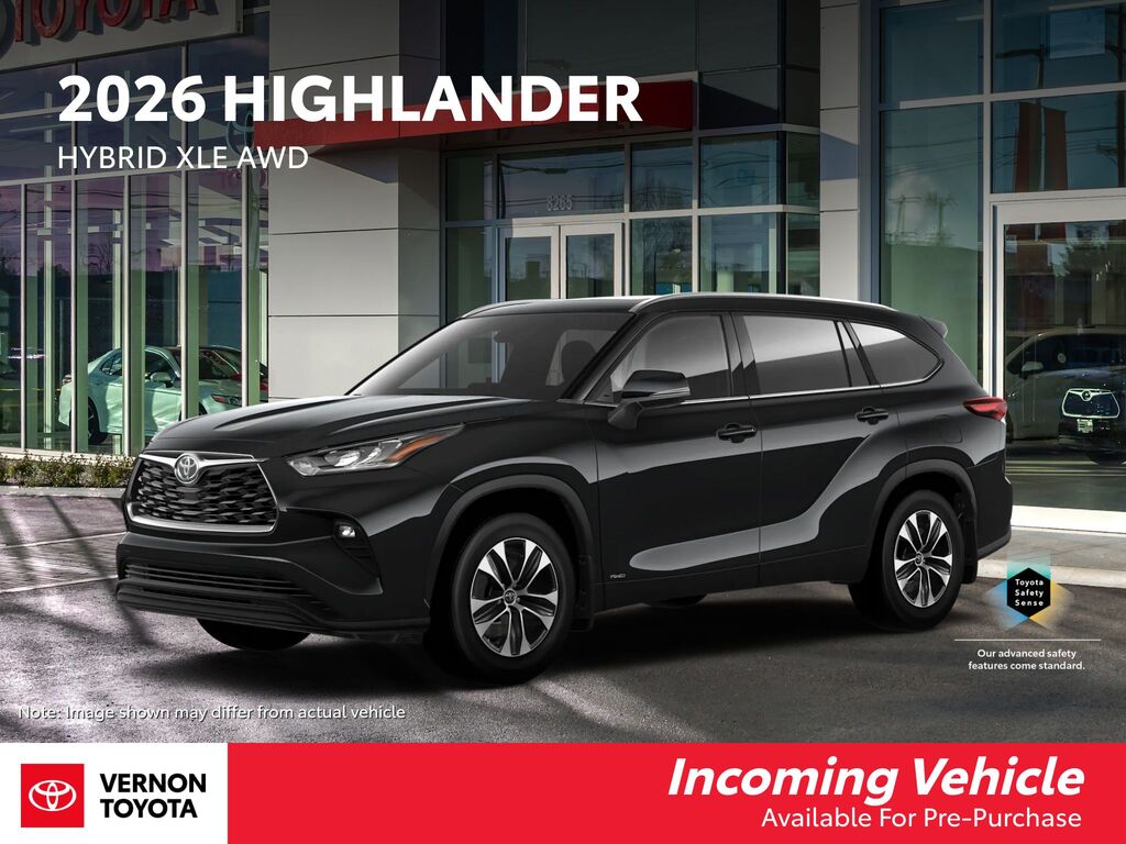2026 Toyota Highlander Hybrid XLE AWD