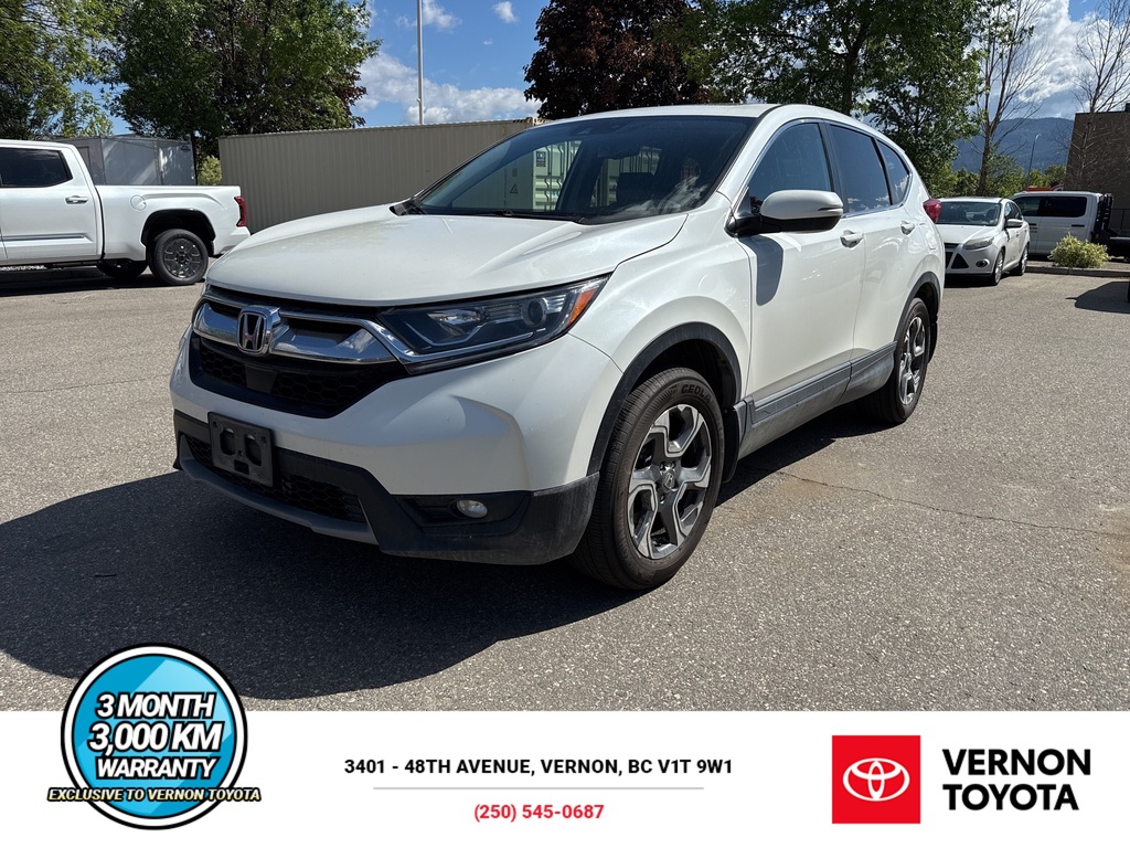 White Diamond Pearl 2018 Honda CR-V EX-L AWD SUV / Crossover All-Wheel Drive Automatic