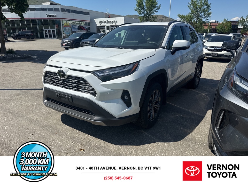 White (Wind Chill Pearl) 2025 Toyota RAV4 Hybrid Limited AWD SUV / Crossover All-Wheel Drive Continuously Variable Transmission
