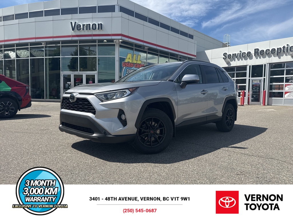 Silver Sky Metallic 2021 Toyota RAV4 XLE AWD SUV / Crossover All-Wheel Drive Automatic