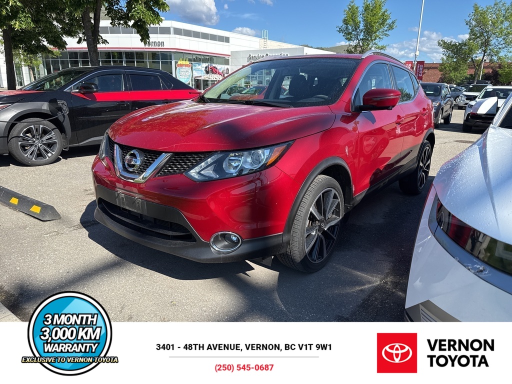 Red (Palatial Ruby Metallic) 2018 Nissan Qashqai SL AWD SUV / Crossover Automatic