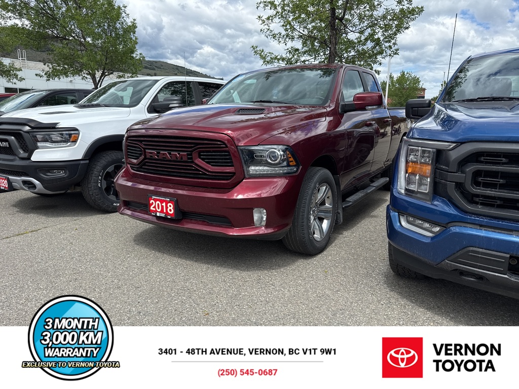 2018 RAM 1500 Sport Quad Cab 4WD