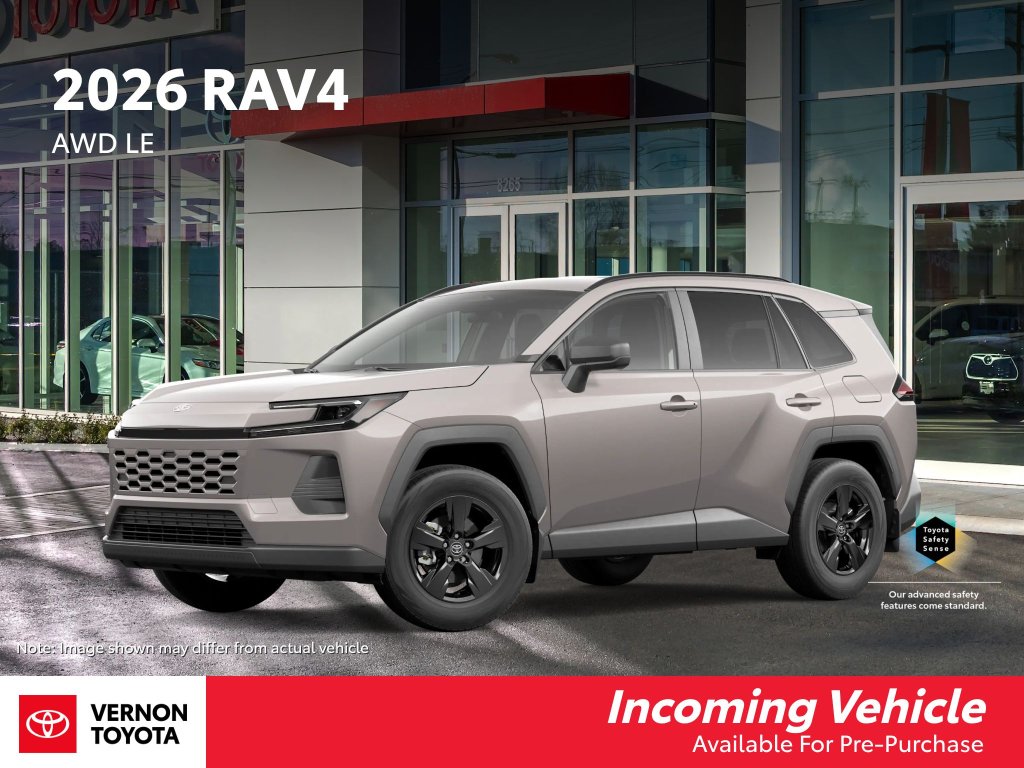 2026 Toyota RAV4 LE AWD
