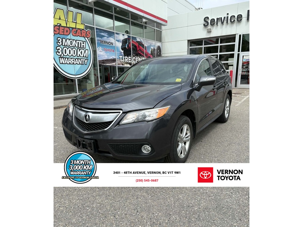 Gray (Graphite Luster Metallic) 2014 Acura RDX SUV / Crossover All-Wheel Drive Automatic