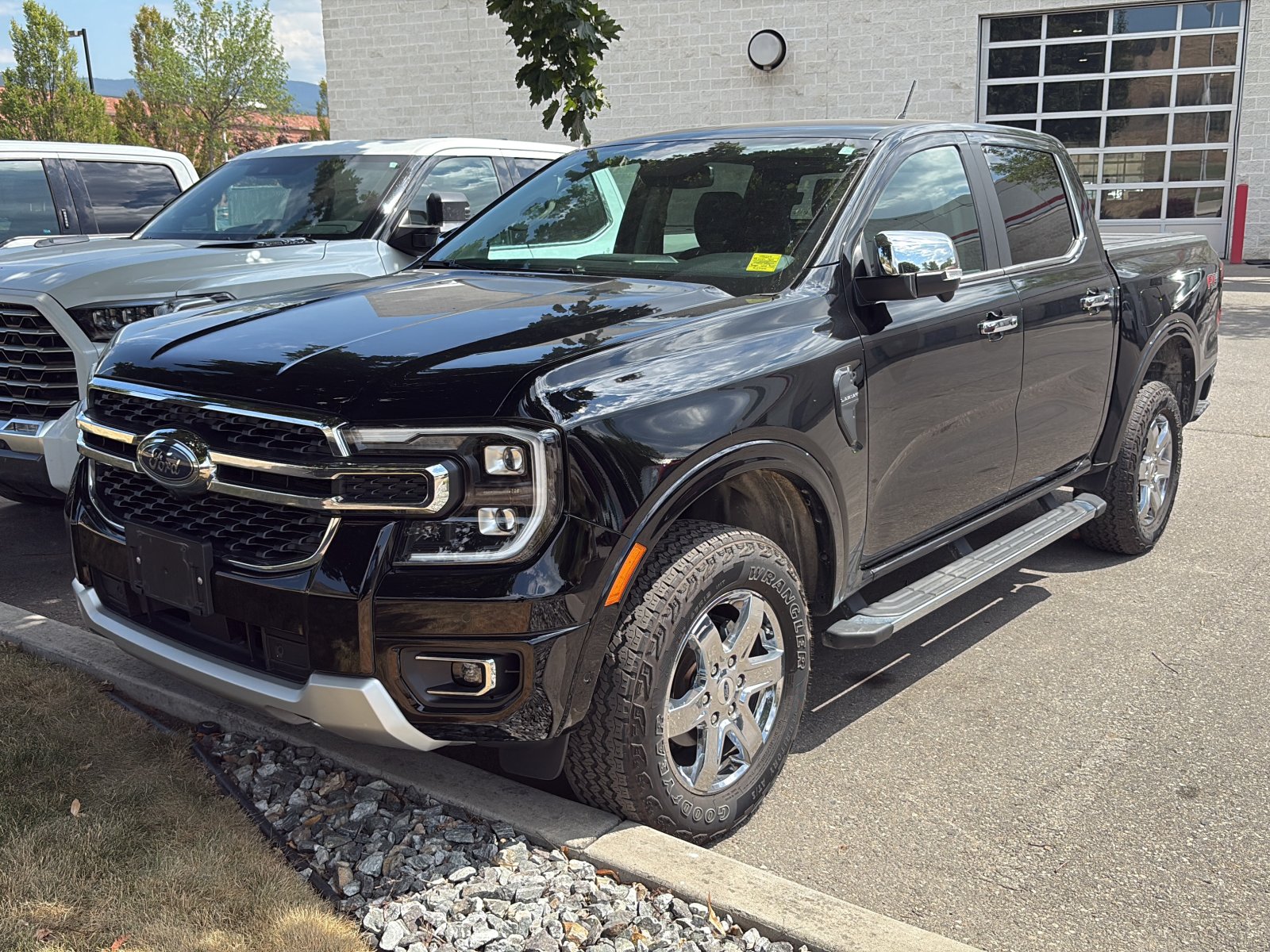 Shadow Black 2024 Ford Ranger Pickup Truck Four-Wheel Drive Automatic