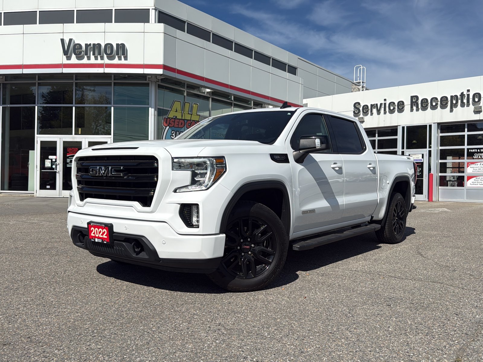 Summit White 2022 GMC Sierra 1500 Limited Pickup Truck Four-Wheel Drive Automatic