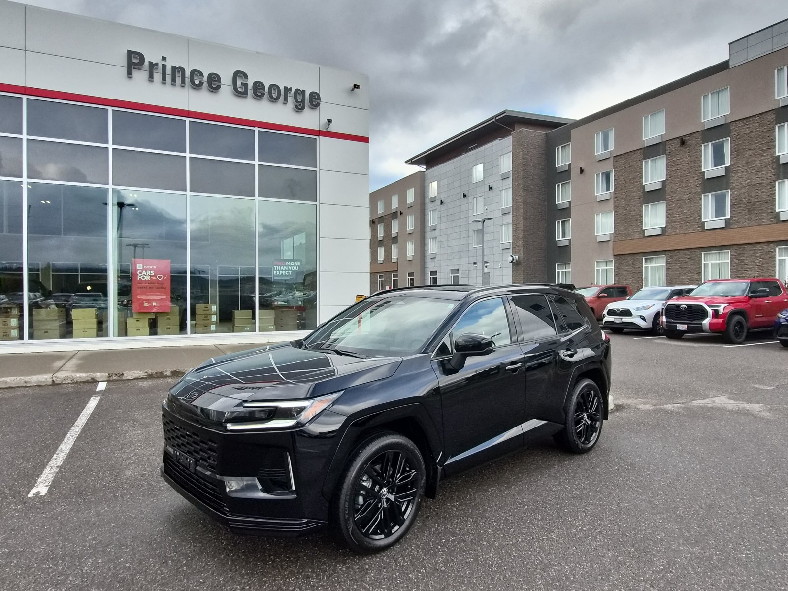 Midnight Black Metallic 2026 Toyota RAV4 Plug-in Hybrid SUV / Crossover  Automatic