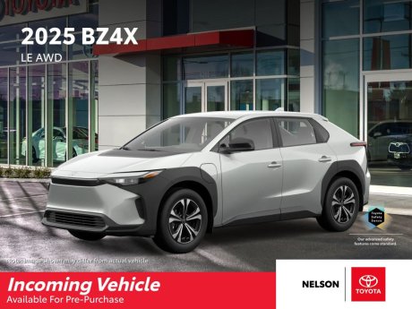 2025 Toyota bZ4X LE AWD 