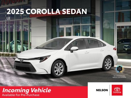 2025 Toyota Corolla LE 