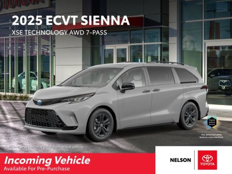 2025 Toyota Sienna XSE Tech AWD 
