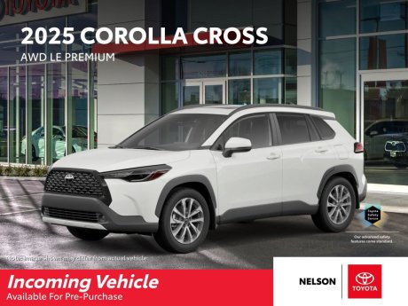 2025 Toyota Corolla Cross LE AWD Premium 